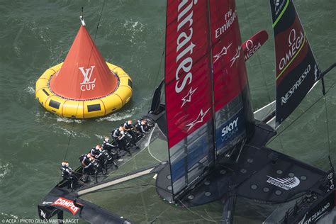 Louis Vuitton Cup Final Day 2 .